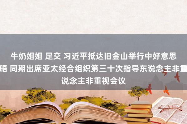 牛奶姐姐 足交 习近平抵达旧金山举行中好意思元首会晤 同期出席亚太经合组织第三十次指导东说念主非重视会议